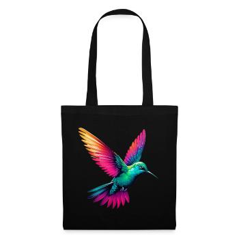 Colibri - Sac en tissu - noir - Devant