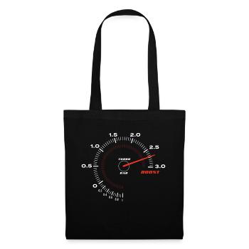 Turbometer of a Turbocharger - Car Mechanic - Tote Bag - black - Front