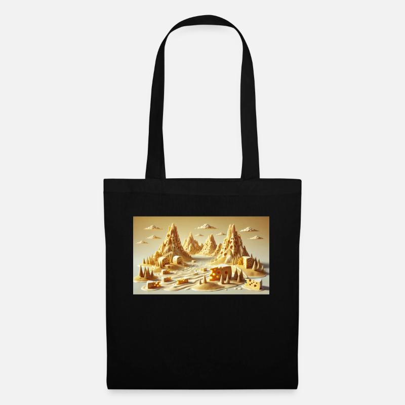 Cheese - Tote Bag - black