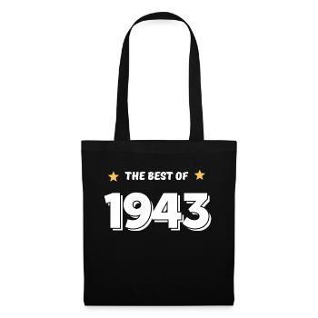 Best of 1943 - Sac en tissu - noir - Devant