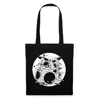 Percussion - Sac en tissu - noir - Devant