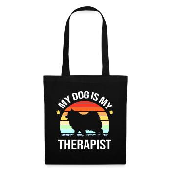 Therapy dog - Tote Bag - black - Front