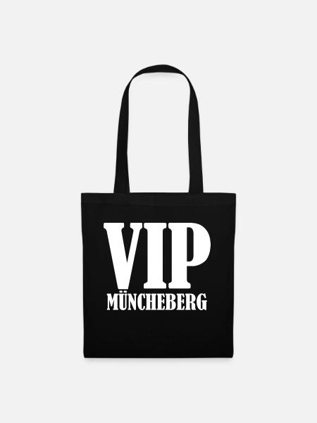 VIP Müncheberg - Stoffbeutel - Schwarz