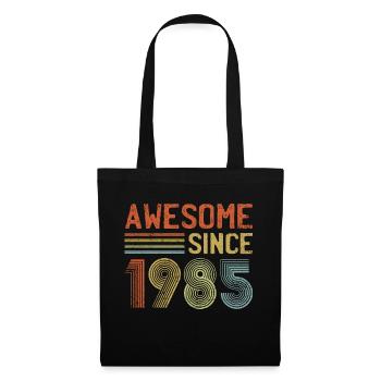 Génial depuis 1985" - Rétro Vintage 40e anniversaire - Sac en tissu - noir - Devant