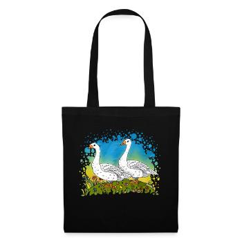Geese - Tote Bag - black - Front