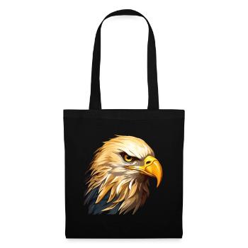 Eagle Head Eagle Head Bird of Prey Bird of Prey Animal Nature - Tote Bag - black - Front