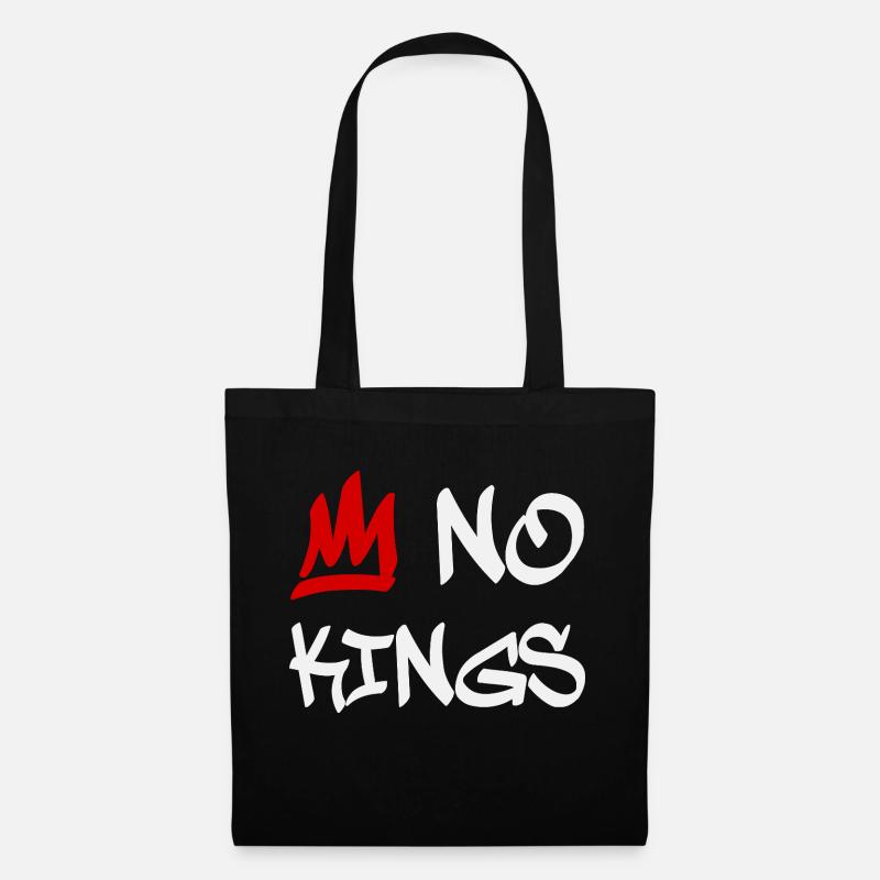 No Kings in America since 1776 - Stoffbeutel - Schwarz
