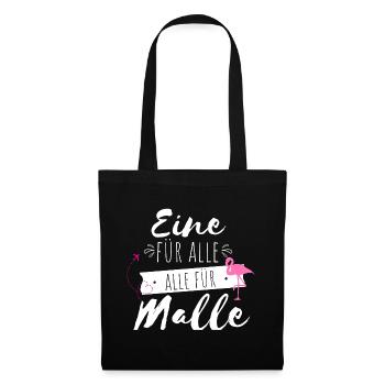 One For All Flamingo Print - Tote Bag - black - Front