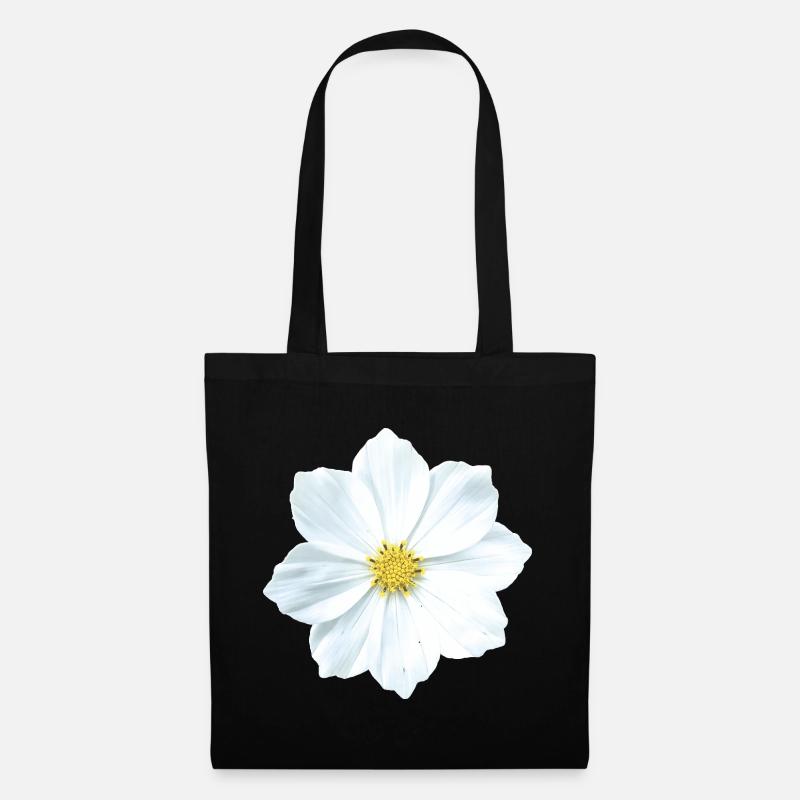 flower - Tote Bag - black
