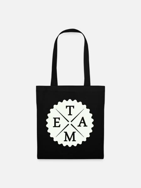 Team - Stoffbeutel - Schwarz