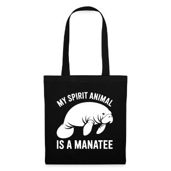 Manatee Spirit Tier - Sac en tissu - noir - Devant