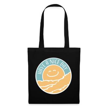 Have A Nice Day Funny Sarcastic Saying Cute - Tote Bag - black - Front