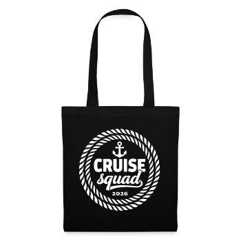 Croisière Squad Kreuzfahrt 2026 - Sac en tissu - noir - Devant