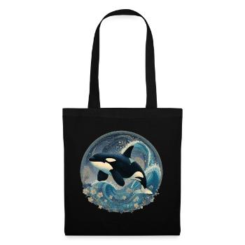 Orque - Sac en tissu - noir - Devant