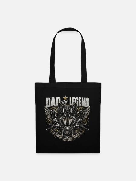 Père Légende Motard Loups - Father's Day - Mulepose - sort