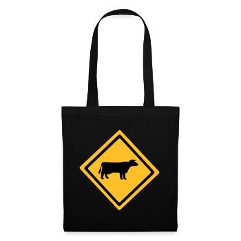 Cattle Sign - Tote Bag - black - Front
