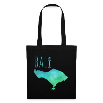 bali - Sac en tissu - noir - Devant