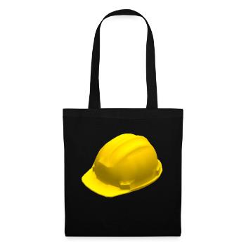 helmet - Tote Bag - black - Front
