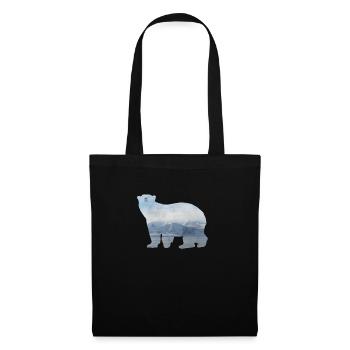 Polar Bear - Tote Bag - black - Front