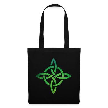 Celtic Knot - Stoffbeutel - Schwarz - Vorne