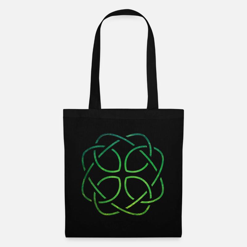 Celtic Knot - Sac en tissu - noir