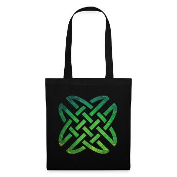 Celtic Knot - Stoffbeutel - Schwarz - Vorne