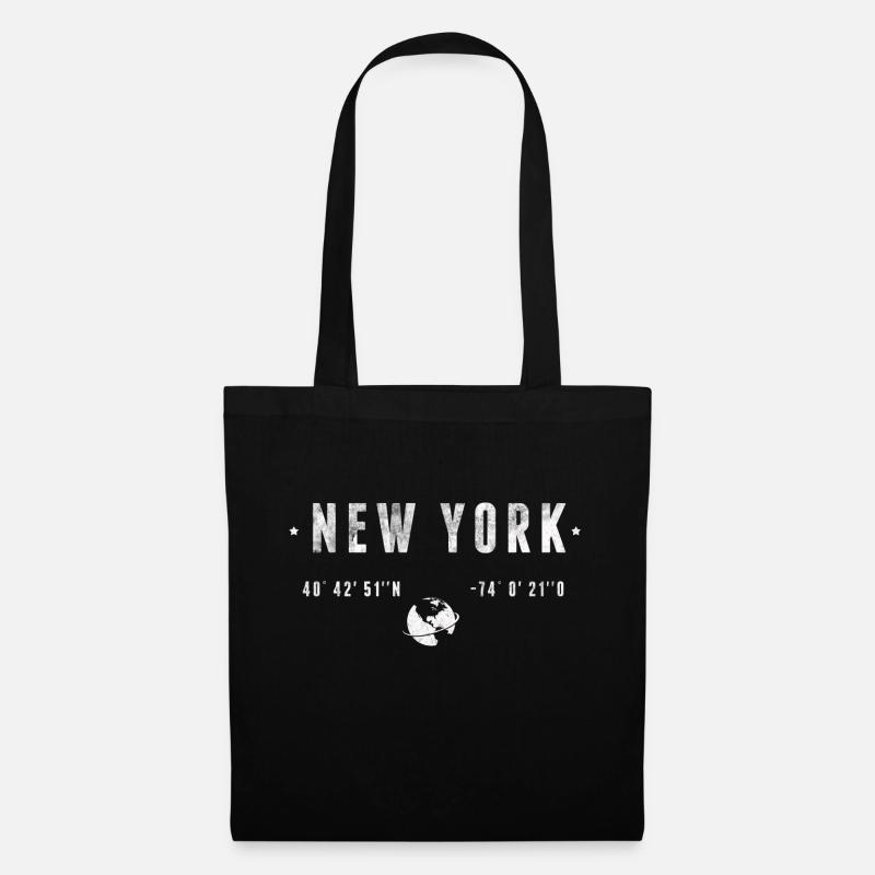 New York - Tote Bag - black