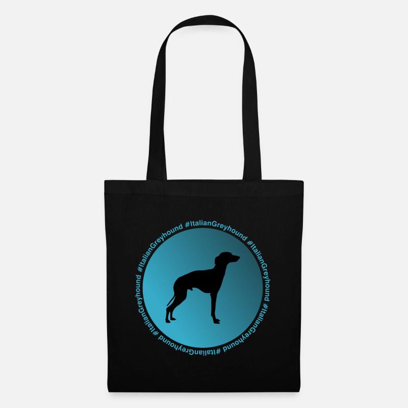 Italian greyhound - Tote Bag - black