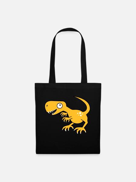Dinosaur, dinosaur, Tyrannosaurus Rex - Tote Bag - black