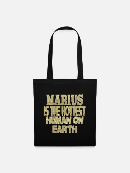 Marius - Stoffbeutel - Schwarz