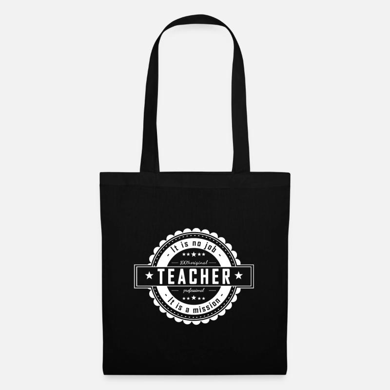 Teacher - Tote Bag - black
