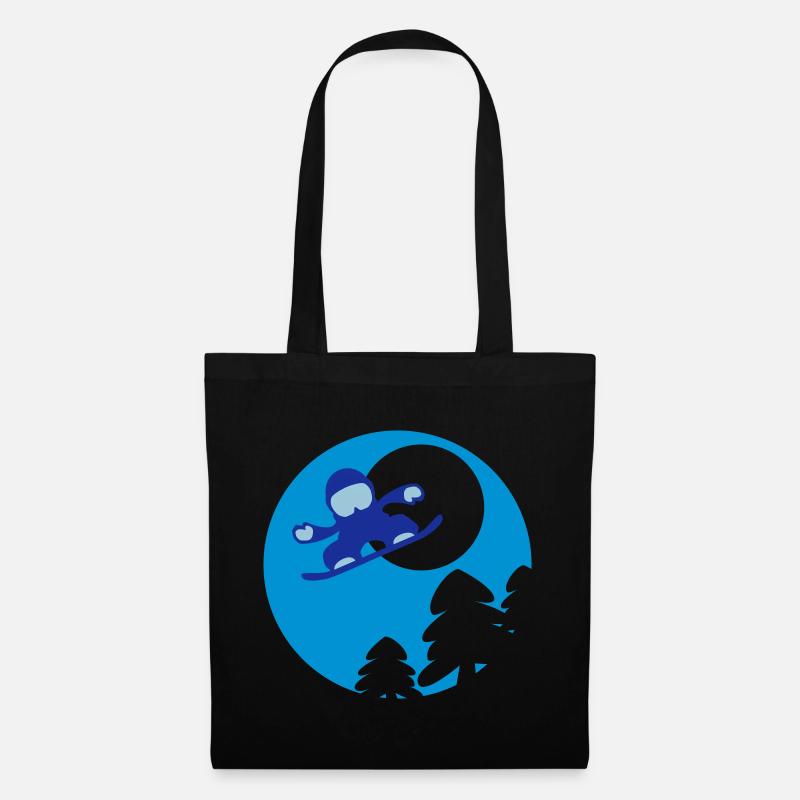 snowboader2 - Sac en tissu - noir