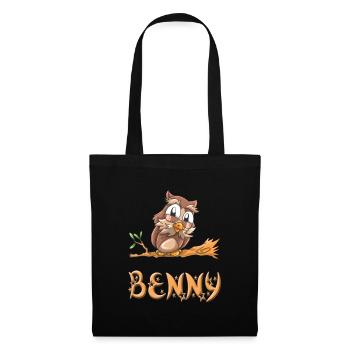 Owl Benny - Tote Bag - black - Front