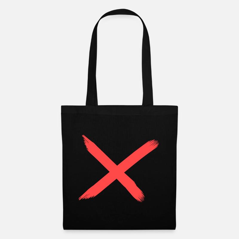 X - Tote Bag - black