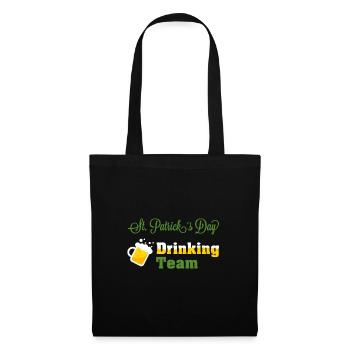 Jour Équipe potable de Saint-Patrick - Sac en tissu - noir - Devant