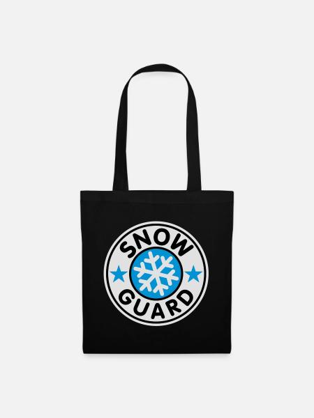 Snow Guard - Stoffbeutel - Schwarz