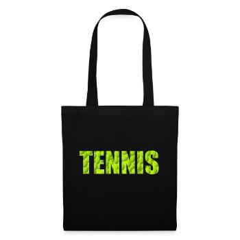 tennis - Tote Bag - black - Front