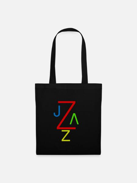 jazz - Tote Bag - black