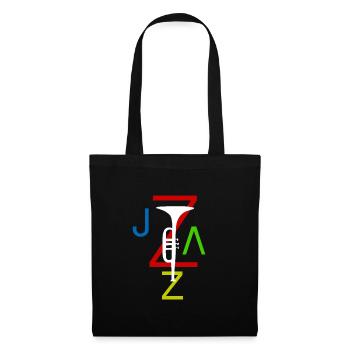 Jazz - Stoffbeutel - Schwarz - Vorne