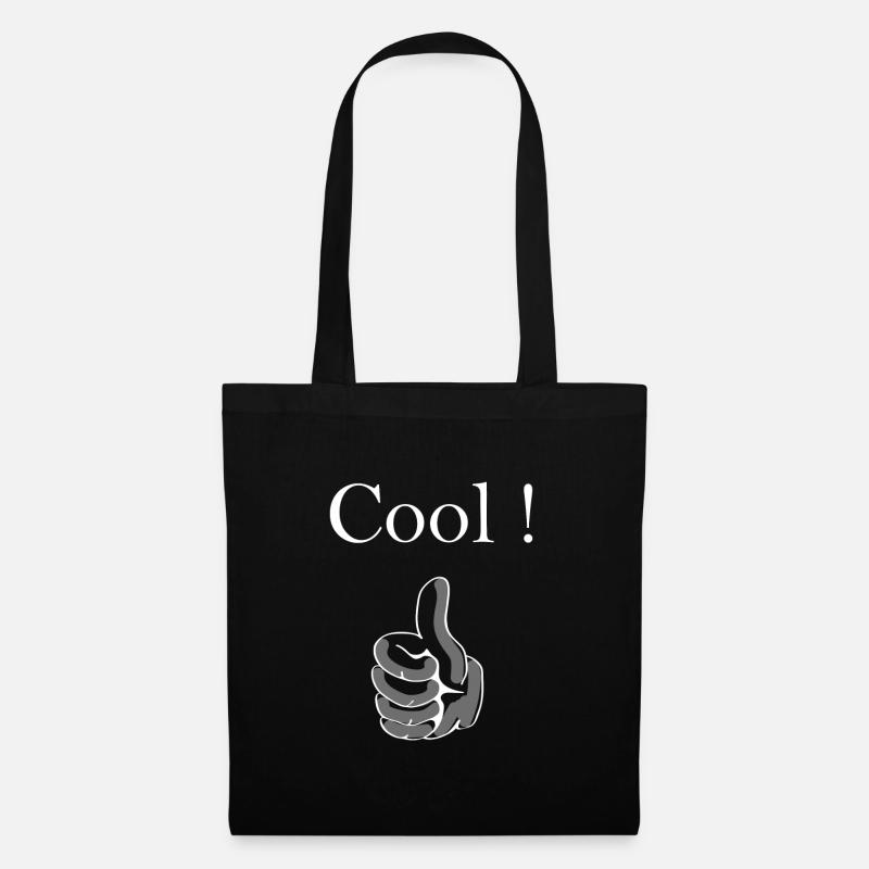 Cool thumbs up! - Tote Bag - black