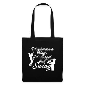 Swing - Stoffbeutel - Schwarz - Vorne