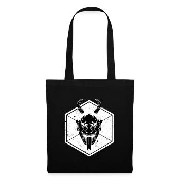 Devil Satan Tattoo Hexagon Swag Tattoo Gift - Tote Bag - black - Front