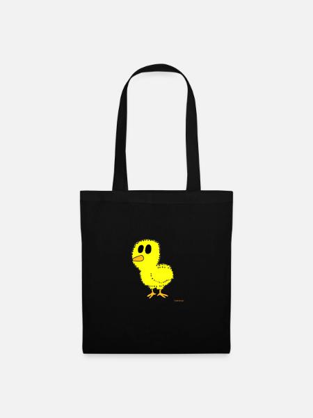 Küken / hatchling - Stoffbeutel - Schwarz