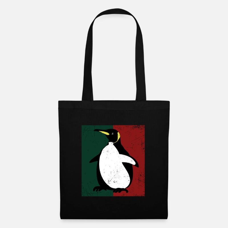 penguin - Tote Bag - black