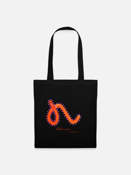 Ebola virus - Tote Bag - black