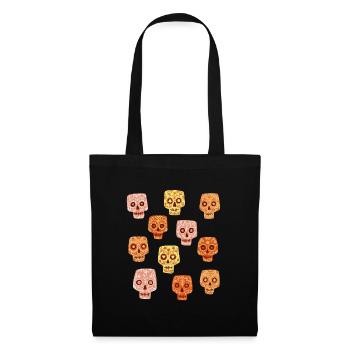 Dia de los Muertos Skull - Tote Bag - black - Front