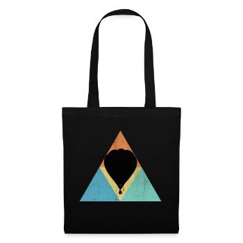 hot air balloon - Tote Bag - black - Front