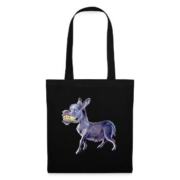 Donkey Morgenstund - Tote Bag - black - Front