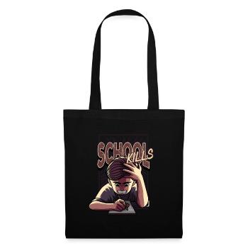 Student School Kills and Annoys Funny Gift - Tote Bag - black - Front