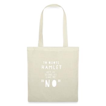Hamlet - Stoffbeutel - Natur - Vorne